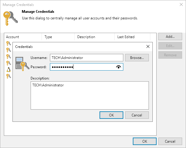 Standard Accounts (Microsoft Windows)