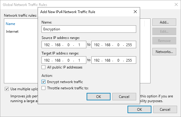 Enabling Network Data Encryption