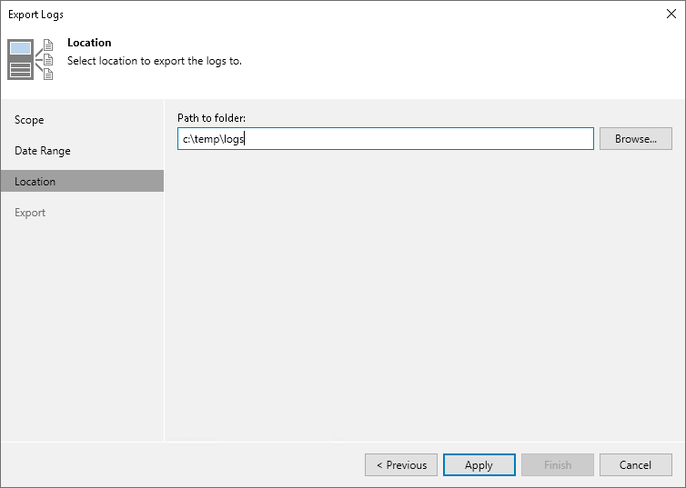 Step 4. Specify Destination Folder