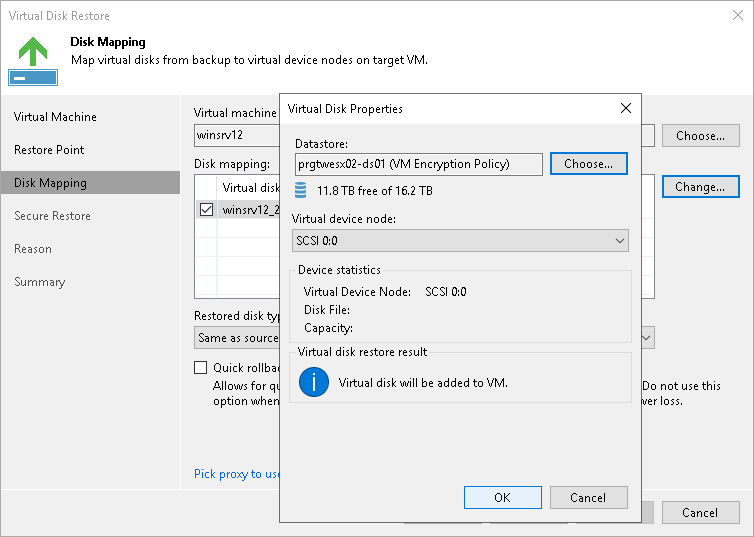 Step 4. Select Virtual Hard Disks to Restore