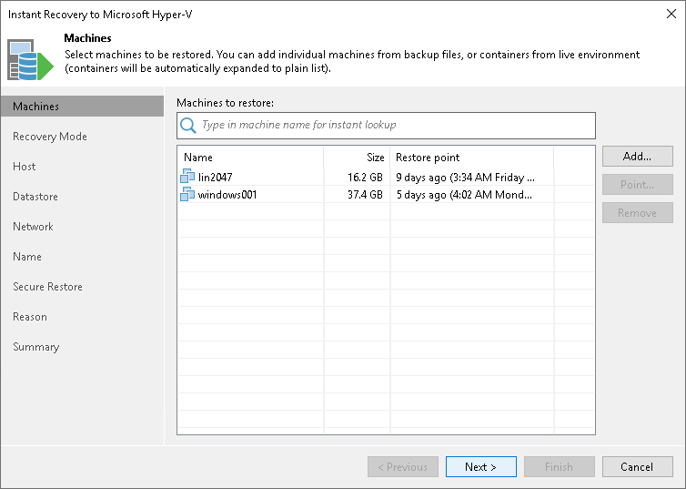 Step 2. Select Workloads