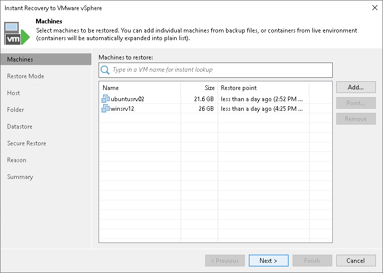 Step 2. Select Workloads