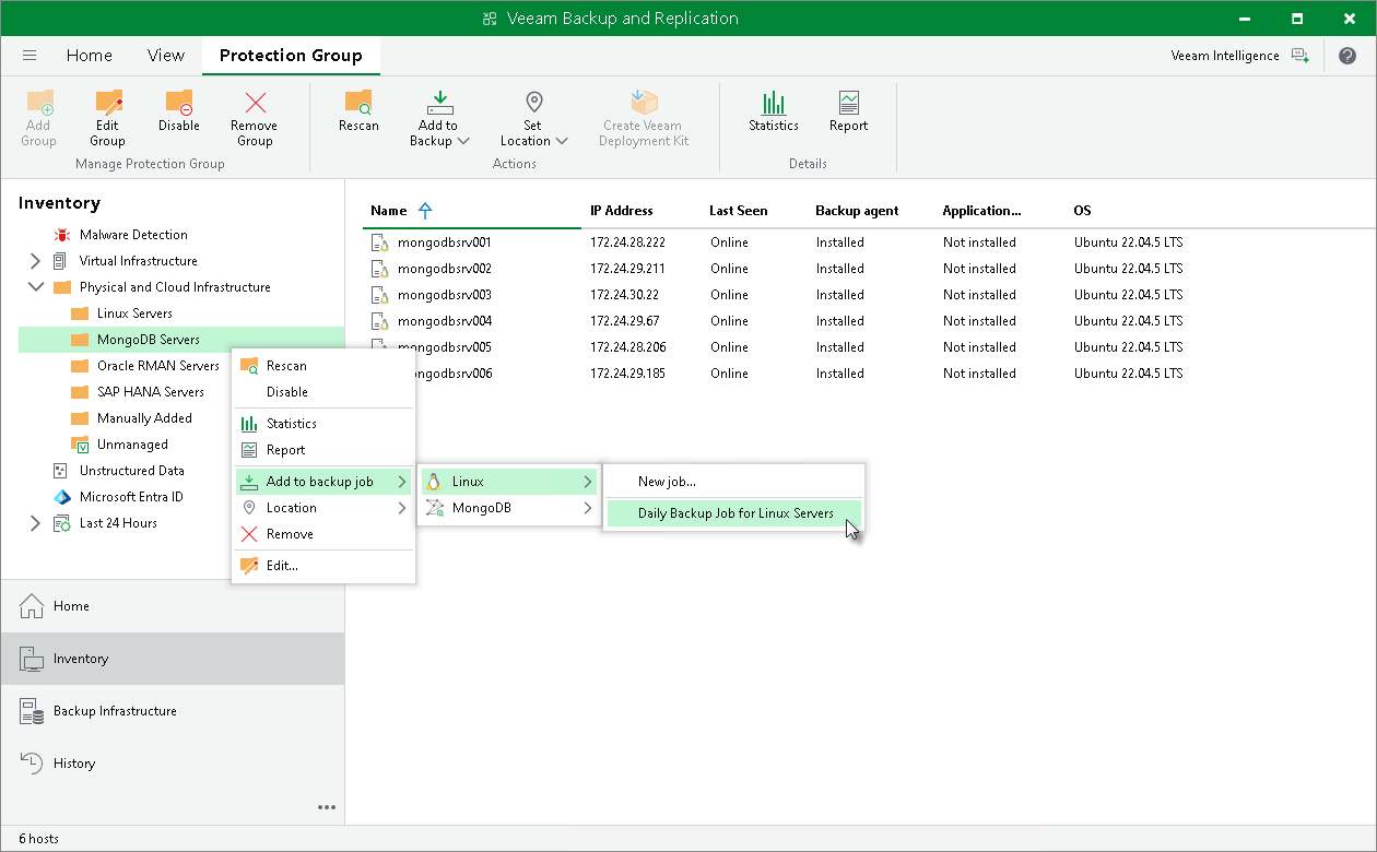View Properties of Protected Computer