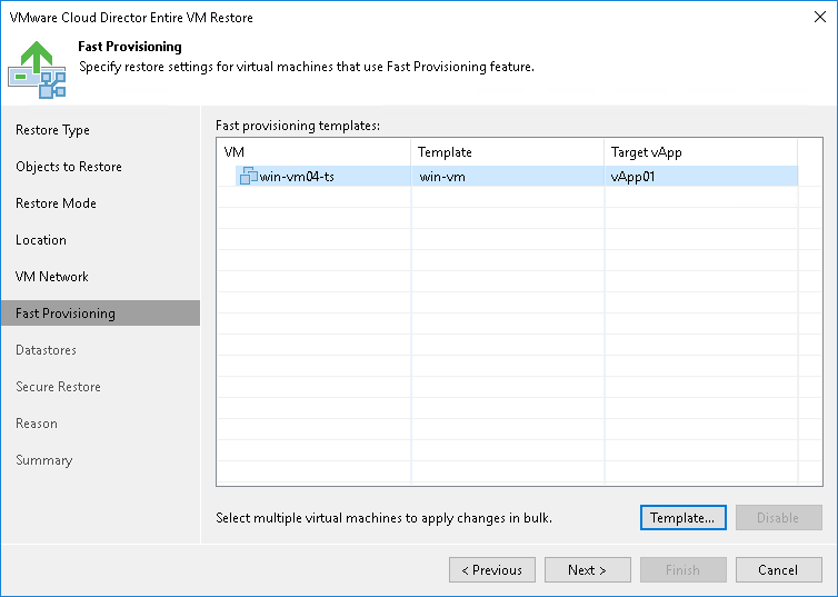 Step 7. Select Template to Link