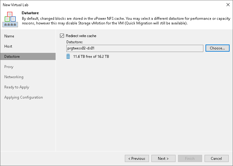 Step 4. Select Destination for Virtual Disk Updates