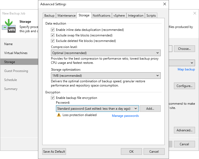 veeam backup encryption