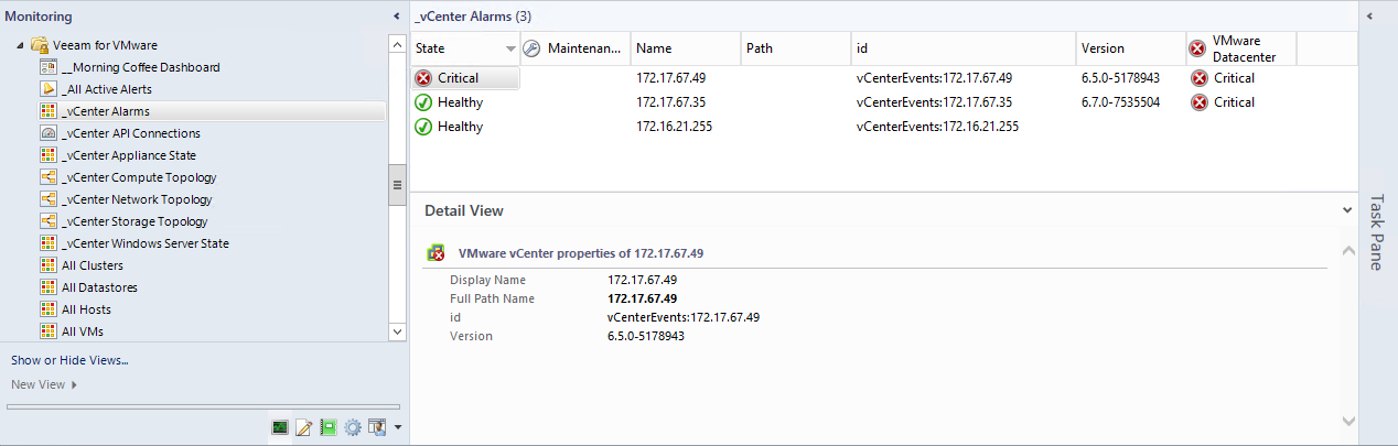 VMs Grouped by VMware Tools