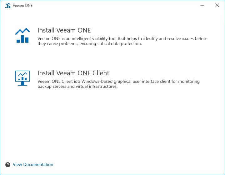 Veeam ONE Select Component