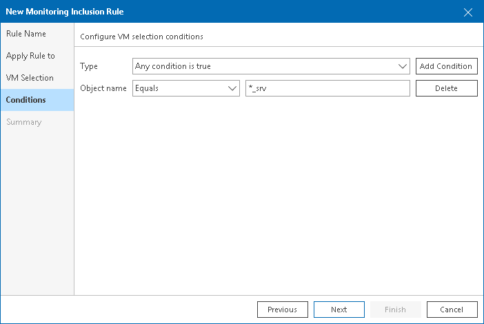 How to Create Inclusion Rule and Add VMs by Name