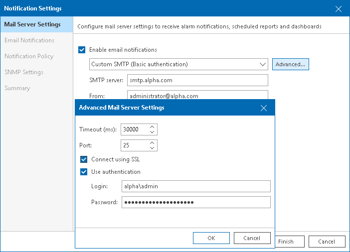 Configuring Alarm Notifications