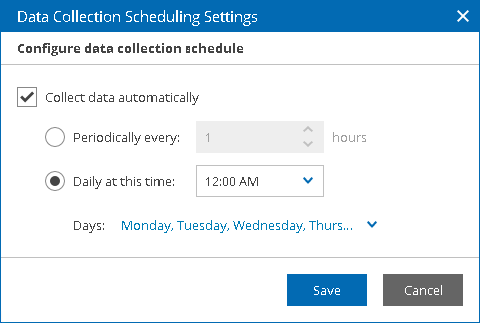 Scheduling Data Collection