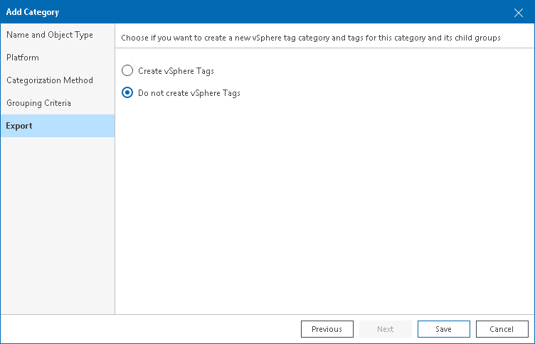 Configuring Categorization Using Grouping Expressions