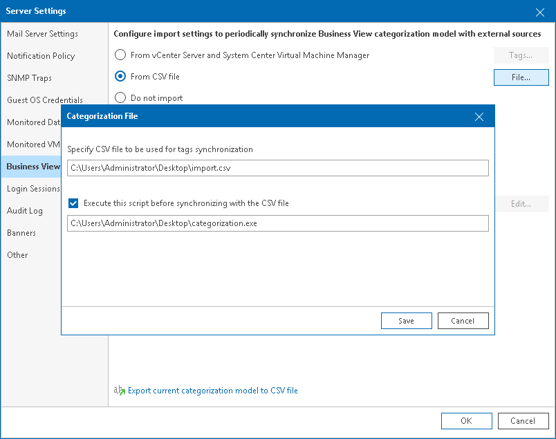 Importing and Exporting Using CSV File