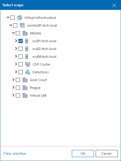 How to Create Exclusion Rule and Add VMs by Location