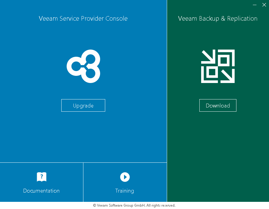 Update Veeam Availability Console