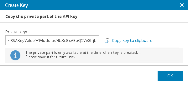Configuring API Keys