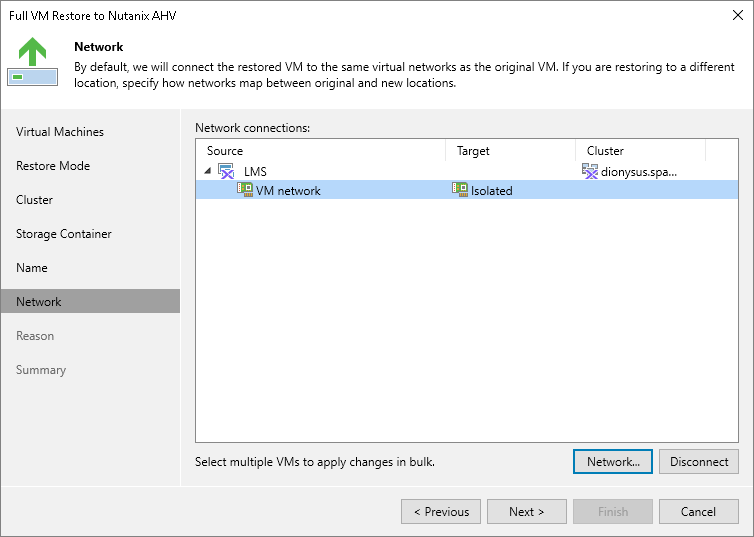 Step 7. Configure Network Settings