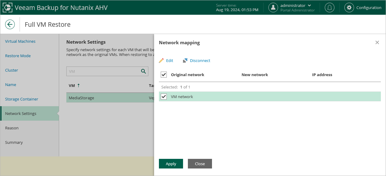 Step 6. Configure Network Settings