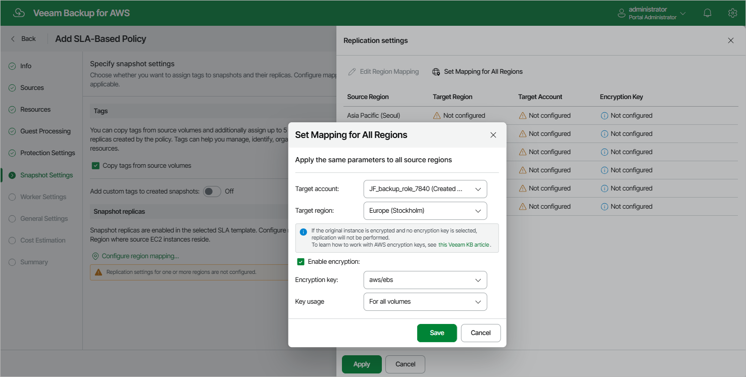 Creating SLA-Based EC2 Policy