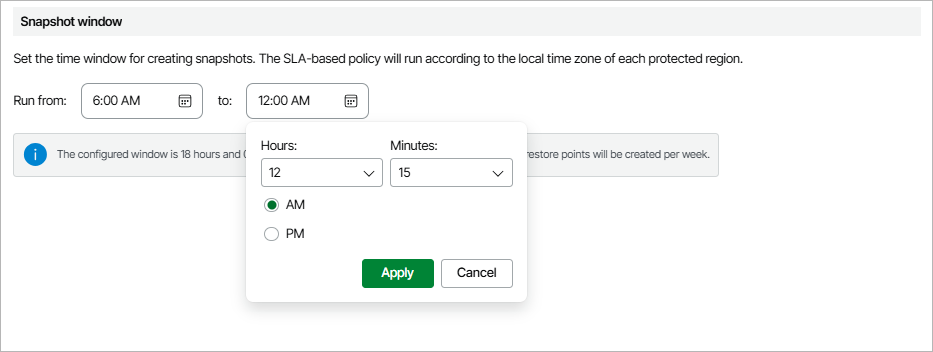 Editing SLA Template