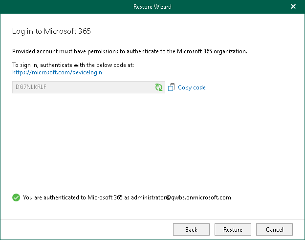 Log In to Microsoft 365 