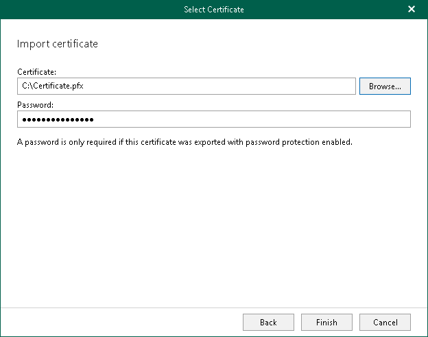 Step 2. Select Authentication Method