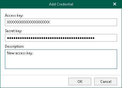 S3-Compatible Access Key
