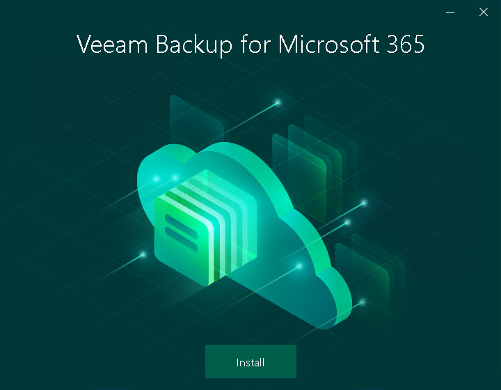 Installing Veeam Backup for Microsoft 365