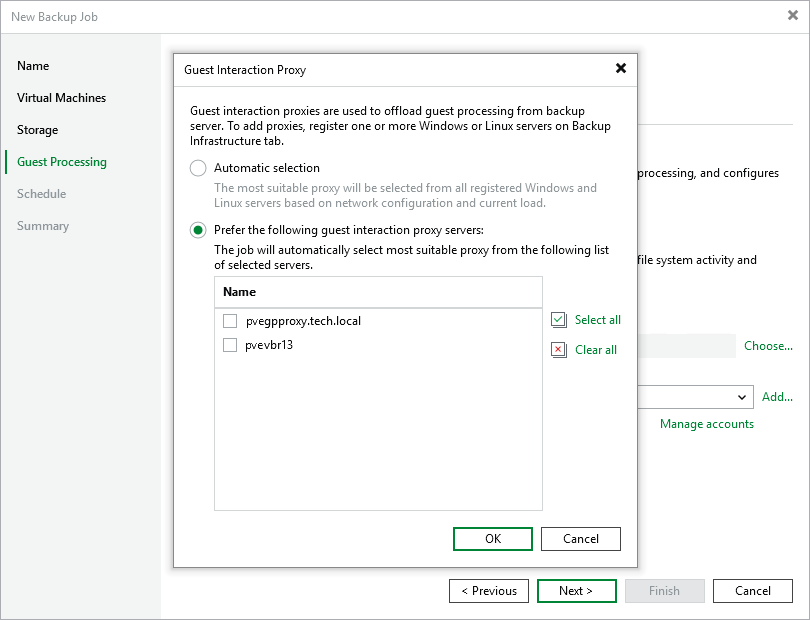Step 5c. Choose Guest Interaction Proxy