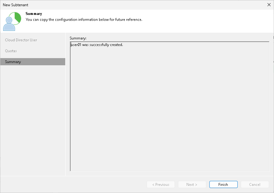 Step 4. Finish Working with Wizard