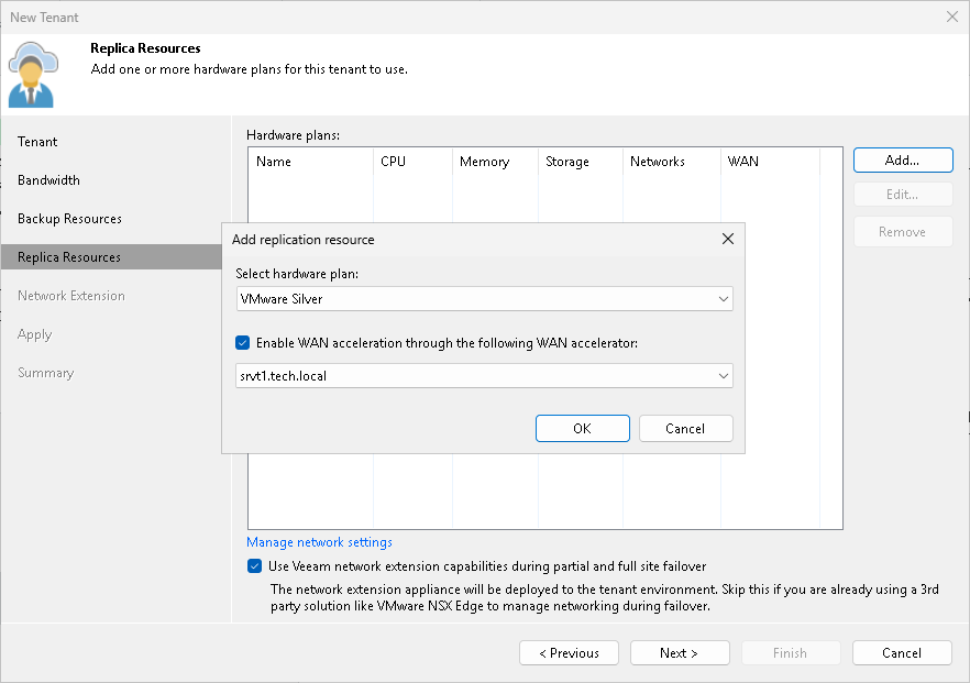 Configuring Target WAN Accelerators