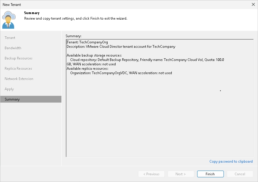 Step 8. Finish Working with Wizard