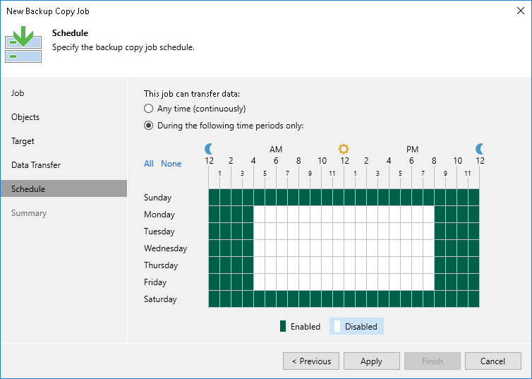 Creating Backup Copy Jobs