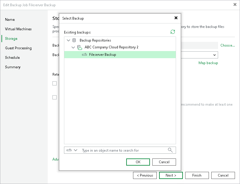 Moving Tenant Backups to Another Cloud Repository