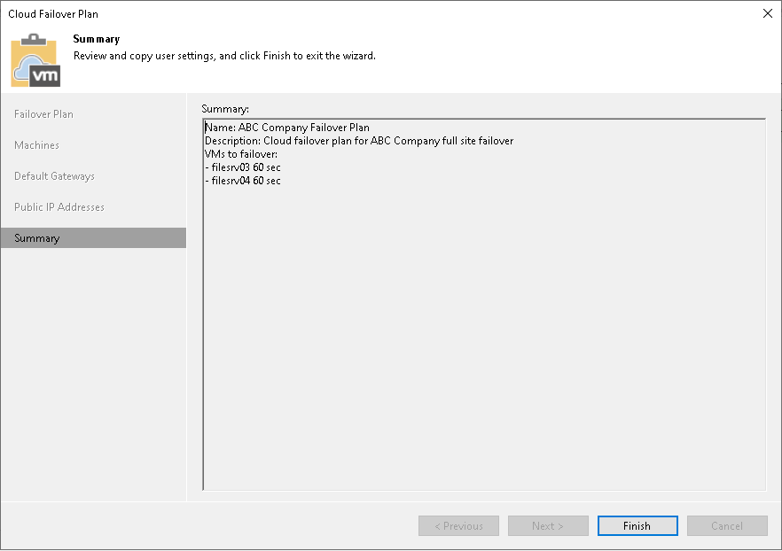 Step 6. Finish Working with Wizard