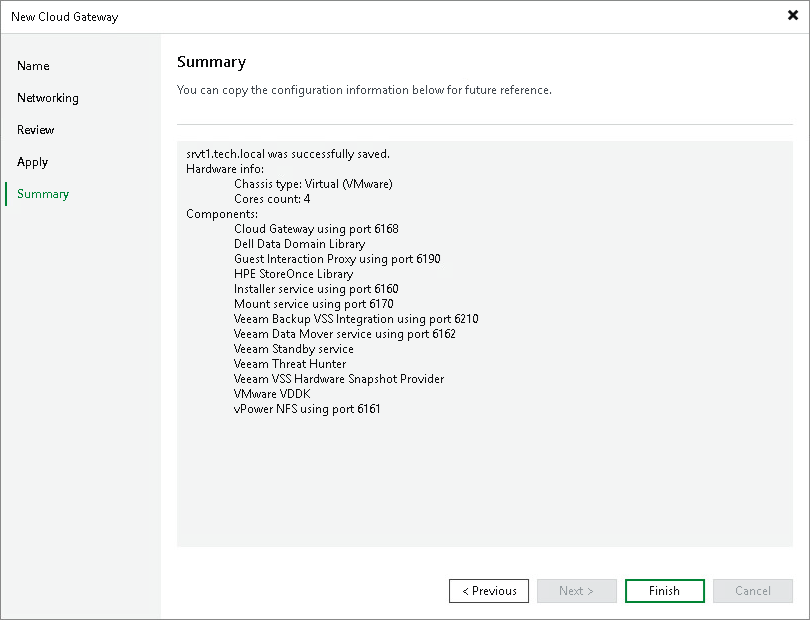 Step 6. Finish Working with Wizard