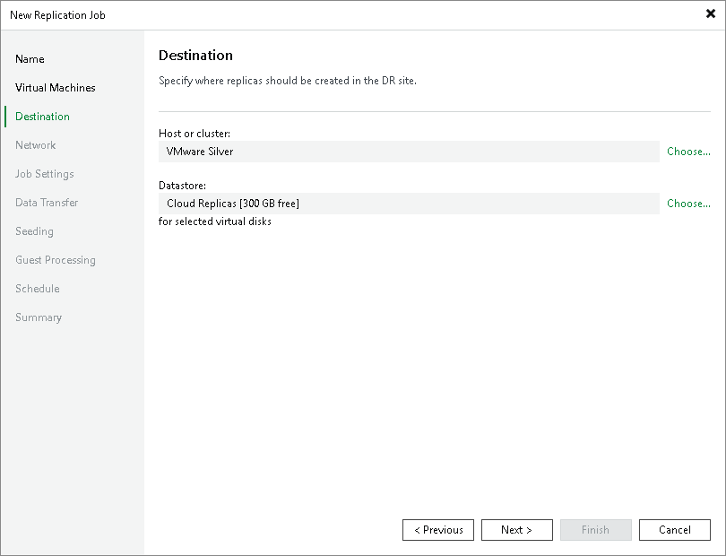 Creating Replication Jobs