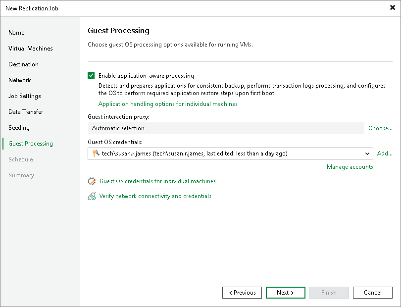 Creating Replication Jobs