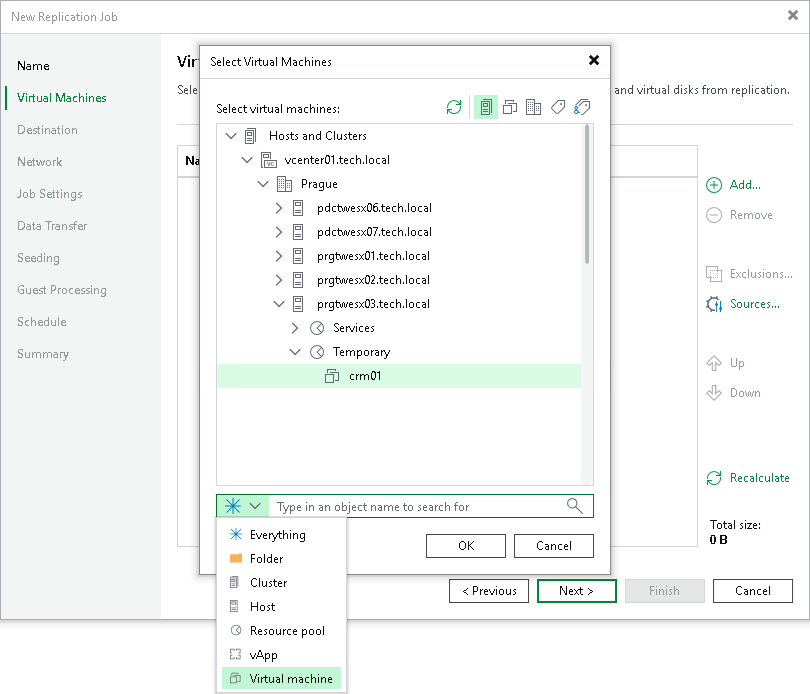 Creating Replication Jobs