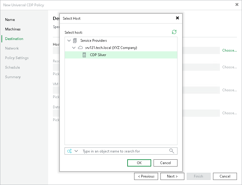 Creating Universal CDP Policies