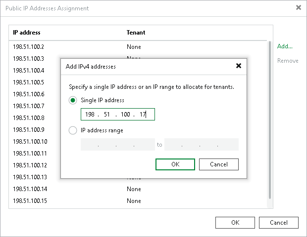 Managing IPv4 Addresses