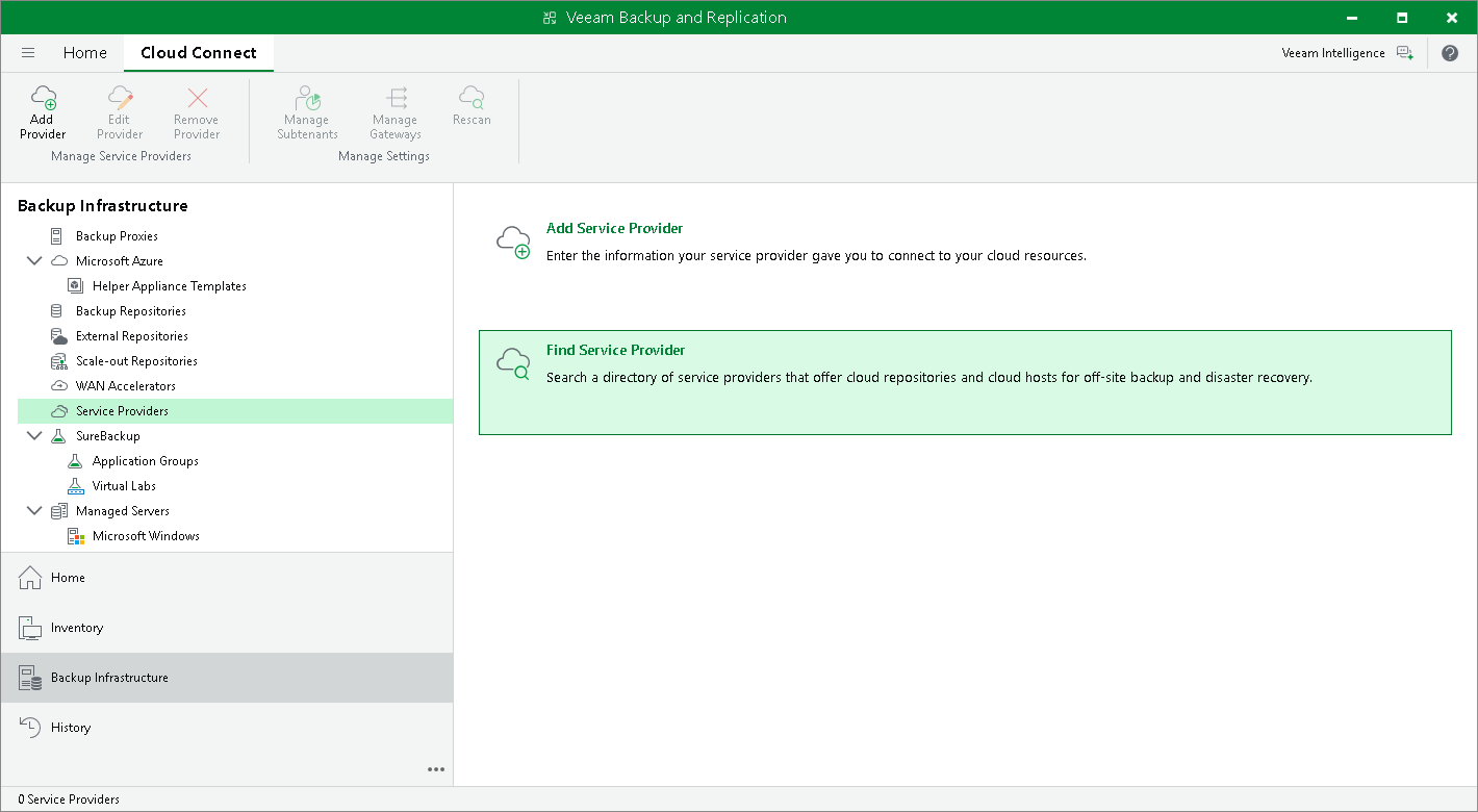 Find Service Provider
