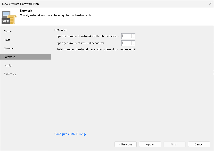 Step 5. Specify Network Settings