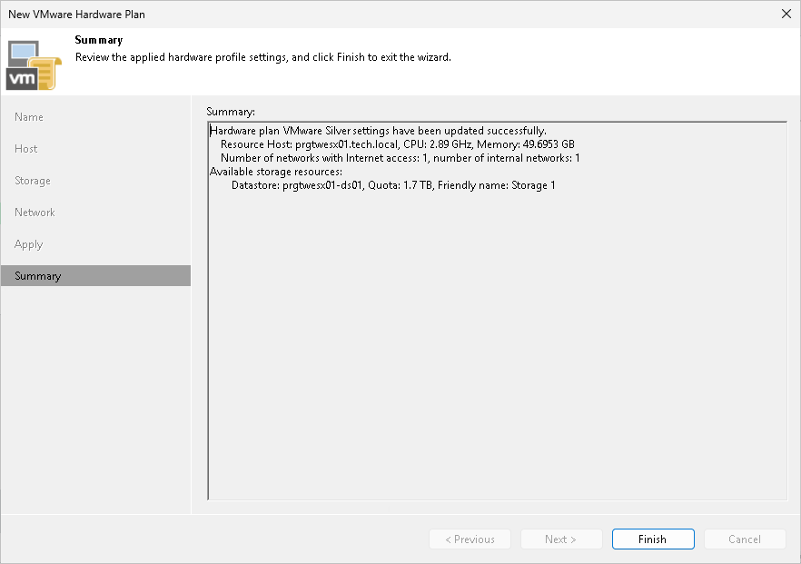 Step 7. Finish Working with Wizard