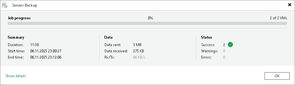 Viewing Real-Time Statistics