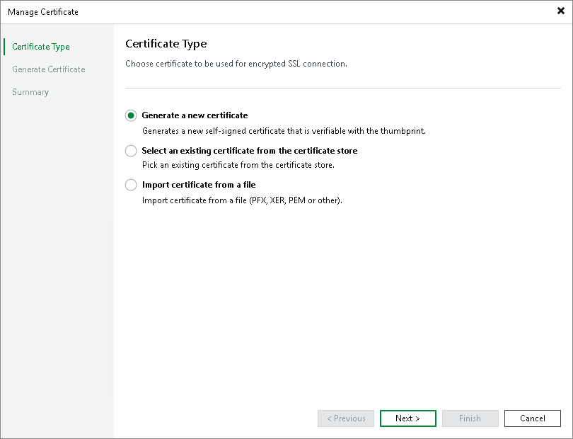 Generating Self-Signed Certificates