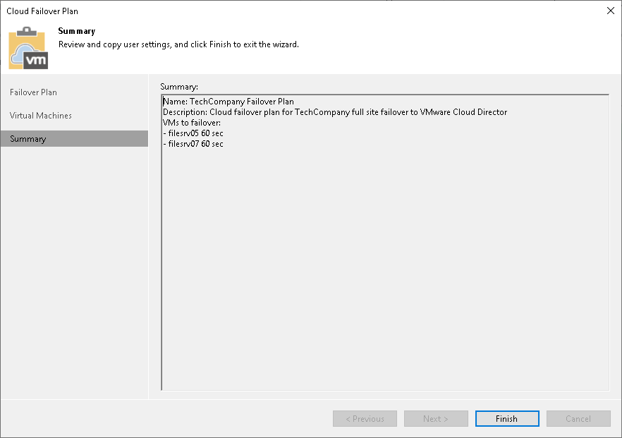 Step 4. Finish Working with Wizard