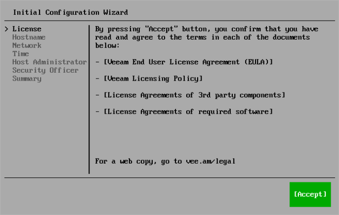 Step 4. Read and Accept License Agreements
