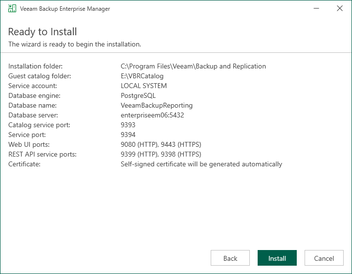 Step 11. Begin Installation