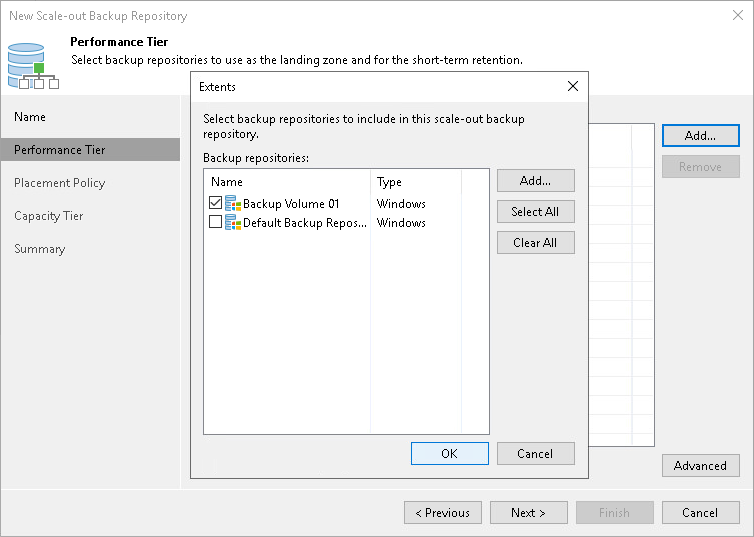 Step 9. Configuring Scale-Out Backup Repositories